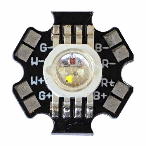 Dioda POWER LED 4W 4X1W OPTOTECH RGBW 28mil na PCB